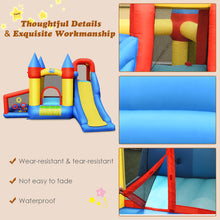 Load image into Gallery viewer, Kids Bounce House with Climbing Slide Without Blower
