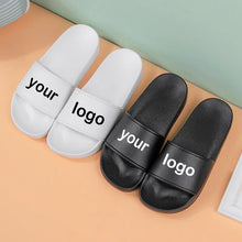 Load image into Gallery viewer, Custom slippers print your logo
