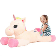 Load image into Gallery viewer, Big Giant Soft  Unicorn Plush Toy
