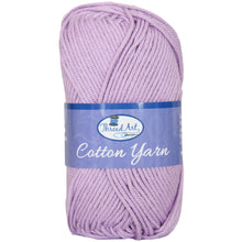 Load image into Gallery viewer, Threadart 100% Pure Cotton Crochet Yarn  Lavender ,30 Colors Available
