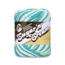 Load image into Gallery viewer, Lily Sugar&#39;n Cream Medium 100% Cotton Playtime Ombre Yarn, 95 yd
