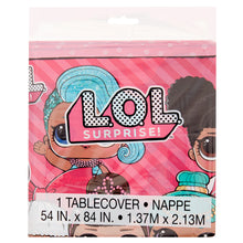 画像をギャラリービューアに読み込む, LOL Surprise Plastic Tablecloth, 84 x 54 in, 1ct
