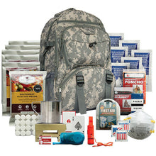 Load image into Gallery viewer, 5 Day Survival Emergency First Aid Backpack with Food Water, Camo
