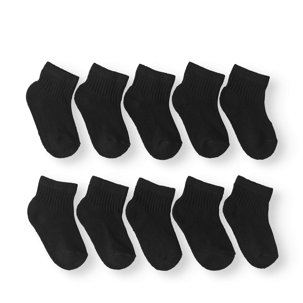 Boys Socks 10 Pack Ankle Socks