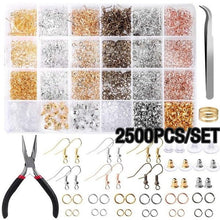 Load image into Gallery viewer, Everso 2500Pcs Earring Hooks Earring Making Kit for Jewelry
