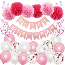 画像をギャラリービューアに読み込む, Happy Birthday Balloons,Party Decorations Banner
