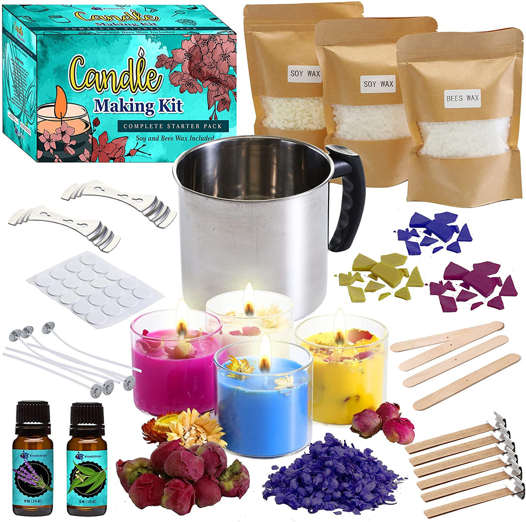 Kronictron Complete Candle Making Kit Supplies