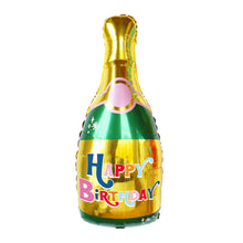 Load image into Gallery viewer, Party Champagne Balloon with Iridescent Tassels, Multi-Color, 3 ft. Tall
