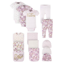 画像をギャラリービューアに読み込む, Girl 14-Piece Pant + Bodysuit Shirt  Outfit (Newborn – 3/6 Months) (Girls Pants Set&#39;s) - slvhasitall
