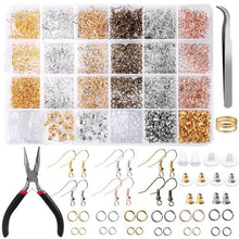 画像をギャラリービューアに読み込む, Everso 2500Pcs Earring Hooks Earring Making Kit for Jewelry
