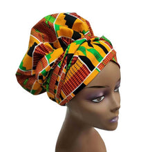 Load image into Gallery viewer, African Print Hair Bonnet

