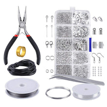 Load image into Gallery viewer, Jewelry Making Starter Kit With Repair Tools Supplies
