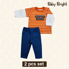 Load image into Gallery viewer, Boy&#39;s Casual Essentials Layette 8 Pieces Set Starter Outfit Kit - slvhasitall
