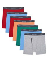 画像をギャラリービューアに読み込む, Fruit of the Loom Boys 7 Pack Striped Boxer Brief
