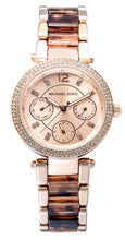 Load image into Gallery viewer, Michael Kors Rose Gold-Tone Stainless Steel Watch
