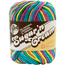 Load image into Gallery viewer, Lily Sugar&#39;n Cream Medium 100% Cotton Playtime Ombre Yarn, 95 yd
