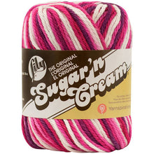 Load image into Gallery viewer, Lily Sugar&#39;n Cream Medium 100% Cotton Playtime Ombre Yarn, 95 yd
