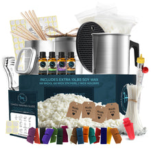 画像をギャラリービューアに読み込む, Complete DIY Candle Making Kit Supplies for Adults and Kids
