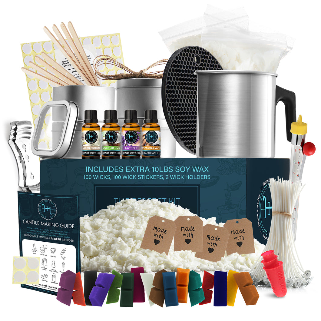 Complete DIY Candle Making Kit Supplies for Adults and Kids