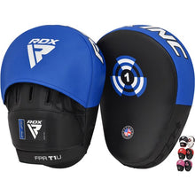 Load image into Gallery viewer, RDX Focus Boxing Punch Mitts, Red
