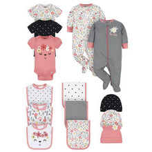 画像をギャラリービューアに読み込む, Girl 14-Piece Pant + Bodysuit Shirt  Outfit (Newborn – 3/6 Months) (Girls Pants Set&#39;s) - slvhasitall
