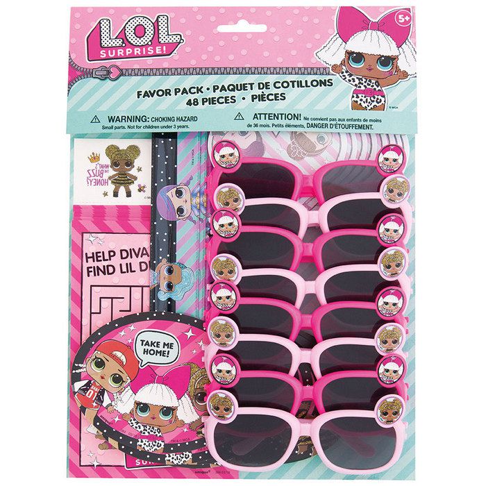 LOL Surprise 48pc. Sun Glasses Party Favor Pack Set