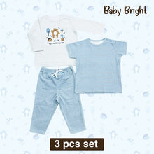 Load image into Gallery viewer, Boy&#39;s Casual Essentials Layette 8 Pieces Set Starter Outfit Kit - slvhasitall
