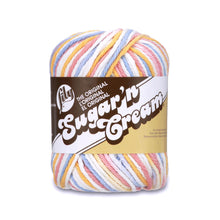 Load image into Gallery viewer, Lily Sugar&#39;n Cream Medium 100% Cotton Playtime Ombre Yarn, 95 yd
