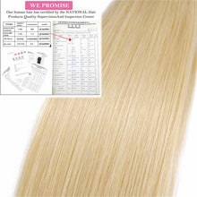 画像をギャラリービューアに読み込む, Brazilian Blonde 100% Human Hair Bundles Thick Soft Straight
