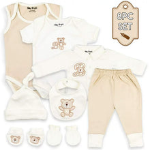 Load image into Gallery viewer, Boy&#39;s Casual Essentials Layette 8 Pieces Set Starter Outfit Kit - slvhasitall
