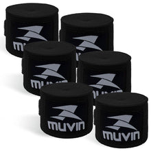 Load image into Gallery viewer, ﻿Muvin Boxing Hand Wraps 3-Pair Pack
