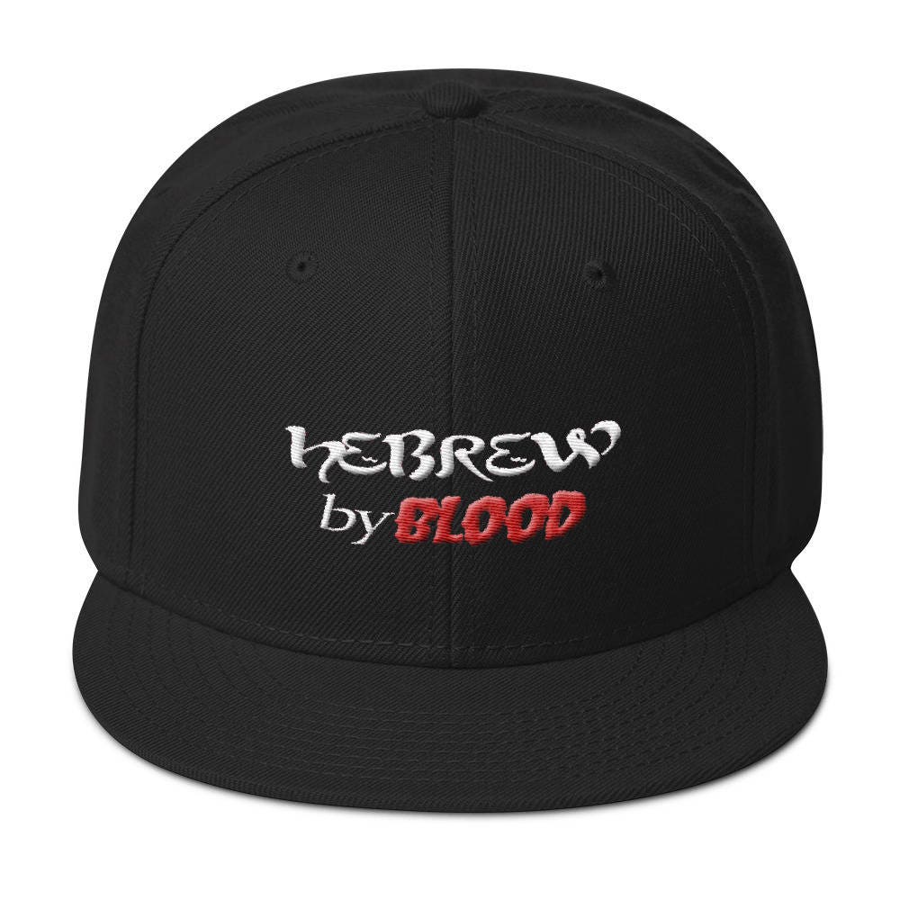 Hebrew by Blood Snap Back Hat