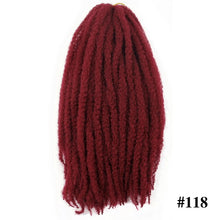 Load image into Gallery viewer, Synthetic Crochet Curly Afro Soft Braiding Extension Hair
