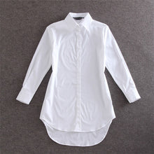 画像をギャラリービューアに読み込む, Women&#39;s Plus Size 4xL 5XL Long Sleeve Solid Blouse Shirt - slvhasitall
