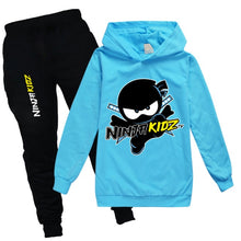 Load image into Gallery viewer, New Ninja Kidz Long Sleeves Thin Hoodie And Pants Set
