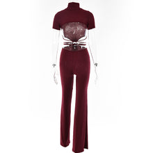 画像をギャラリービューアに読み込む, Cotton Sexy Backless Cutout One Piece Pants Jumpsuits
